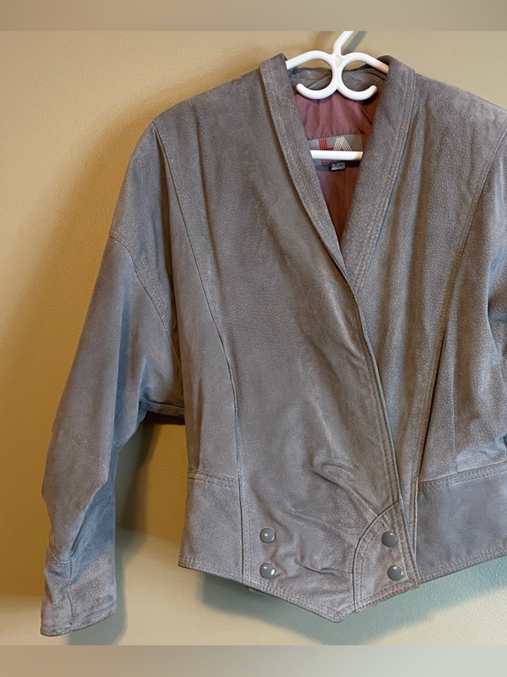 Vintage 1980’s Leather Attic Suede Leather Jacket - Picture 2 of 12
